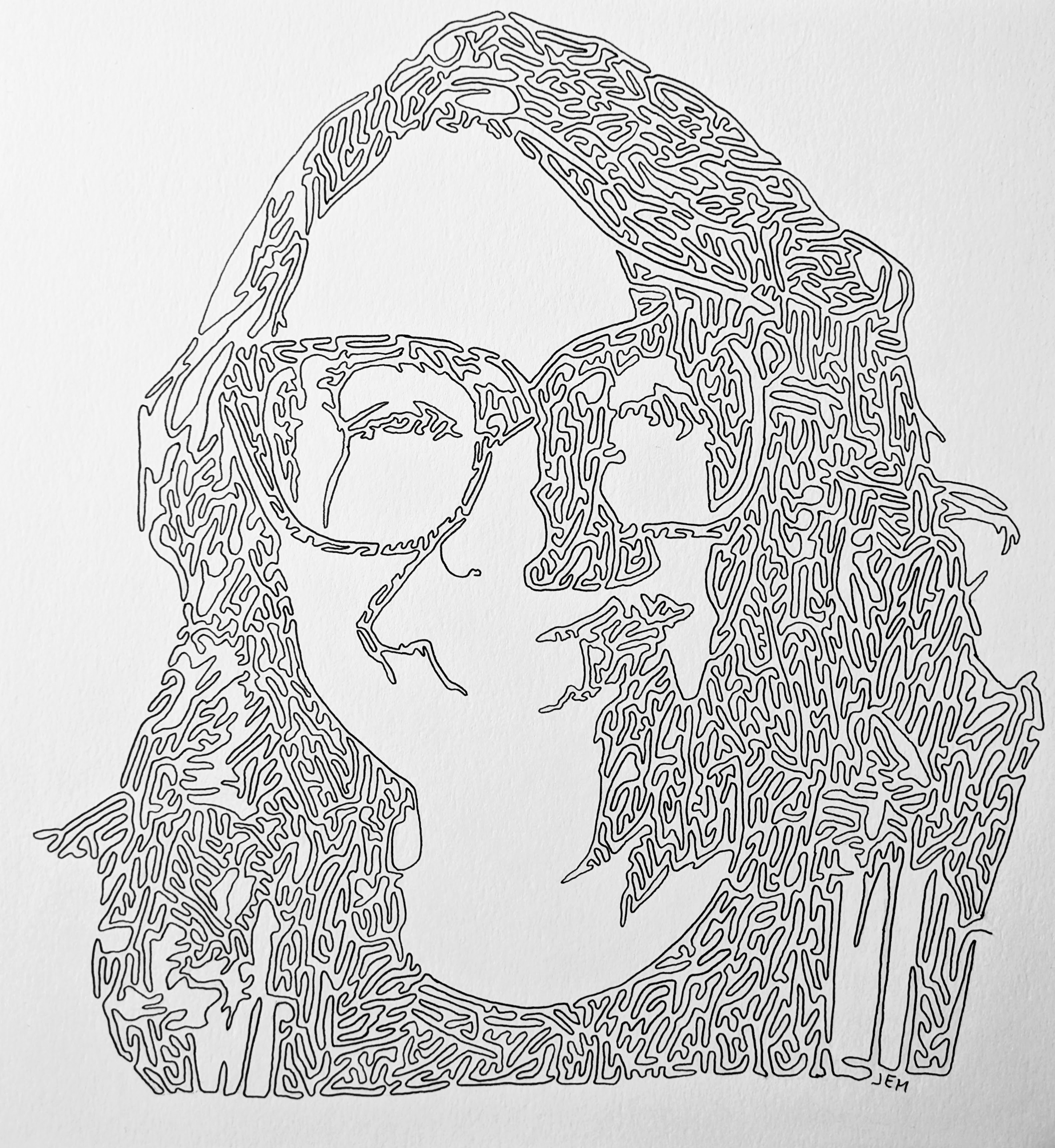Line drawing of Lo