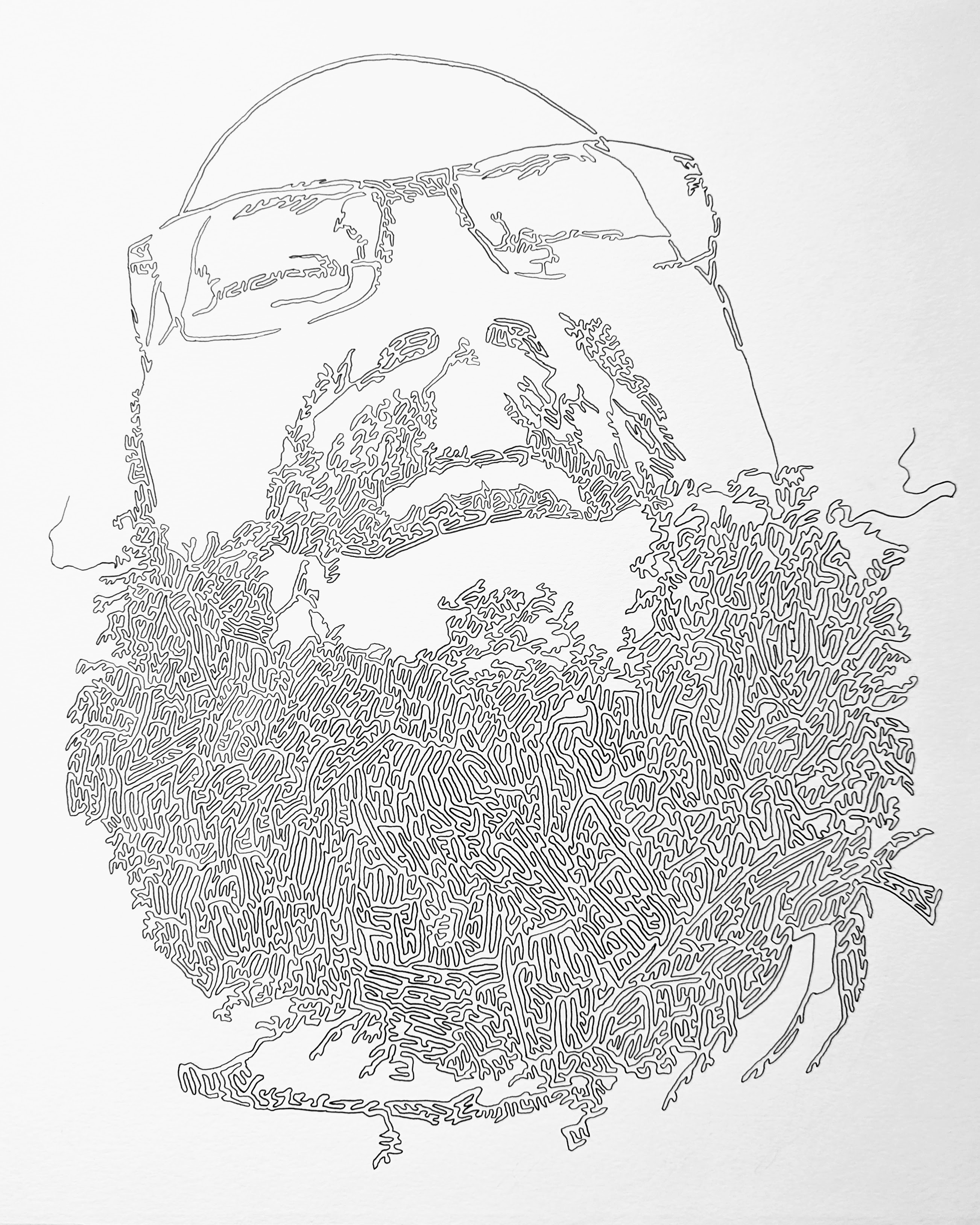 Line drawing of Phil