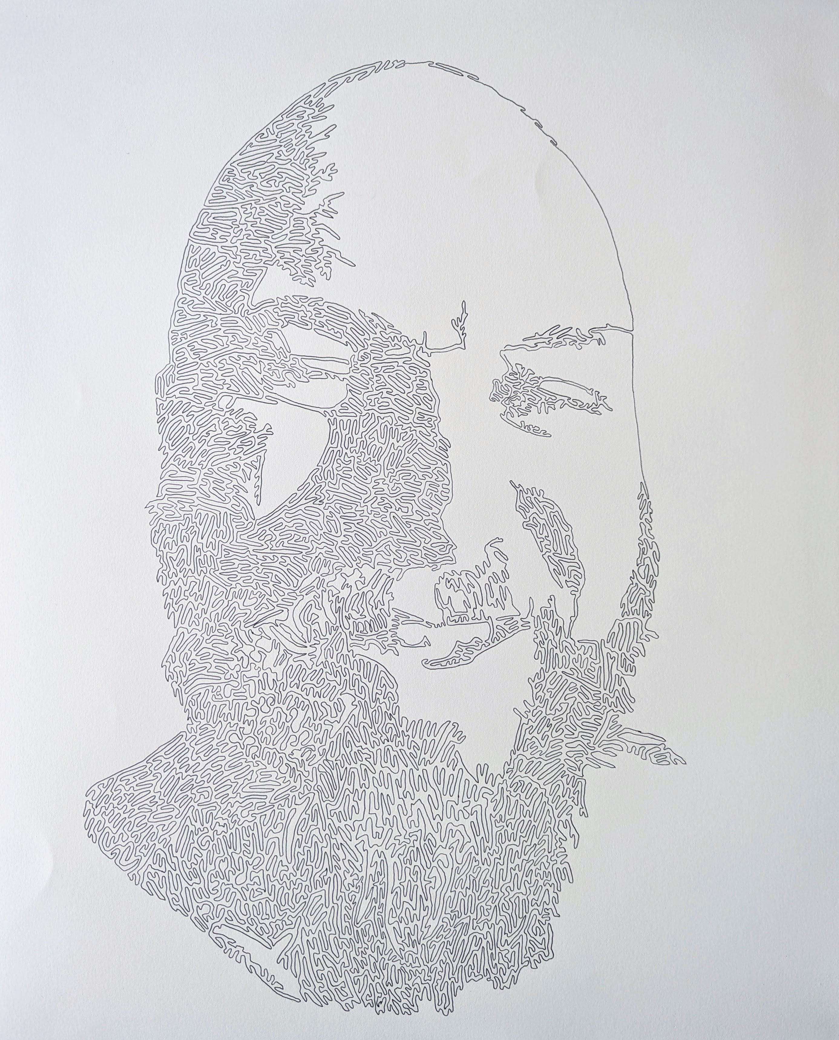 Line drawing of Phil